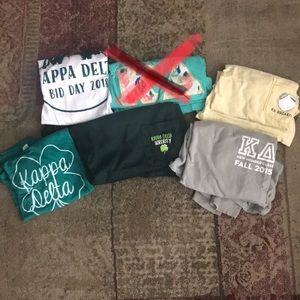 Lot of Kappa Delta shirts